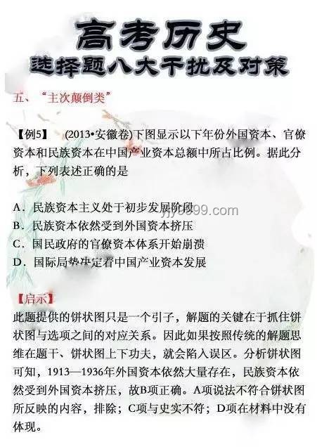 高考历史选择题文言文攻略：解锁高分秘籍